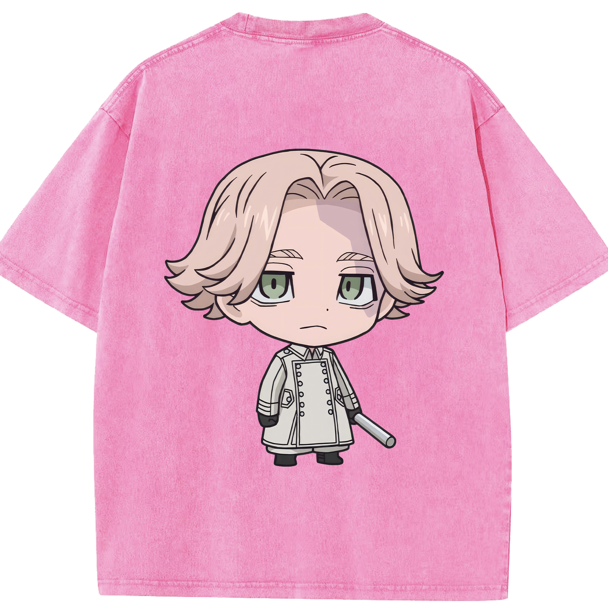 （画像用） 東京リベンジャーズ Tokyo Revengers 綿100% ヴィンテージ風 半袖Tシャツ（背面プリント）